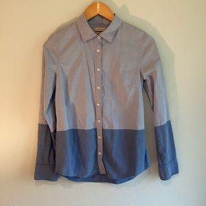 J. Crew denim shirt. Size 2. No flaws.